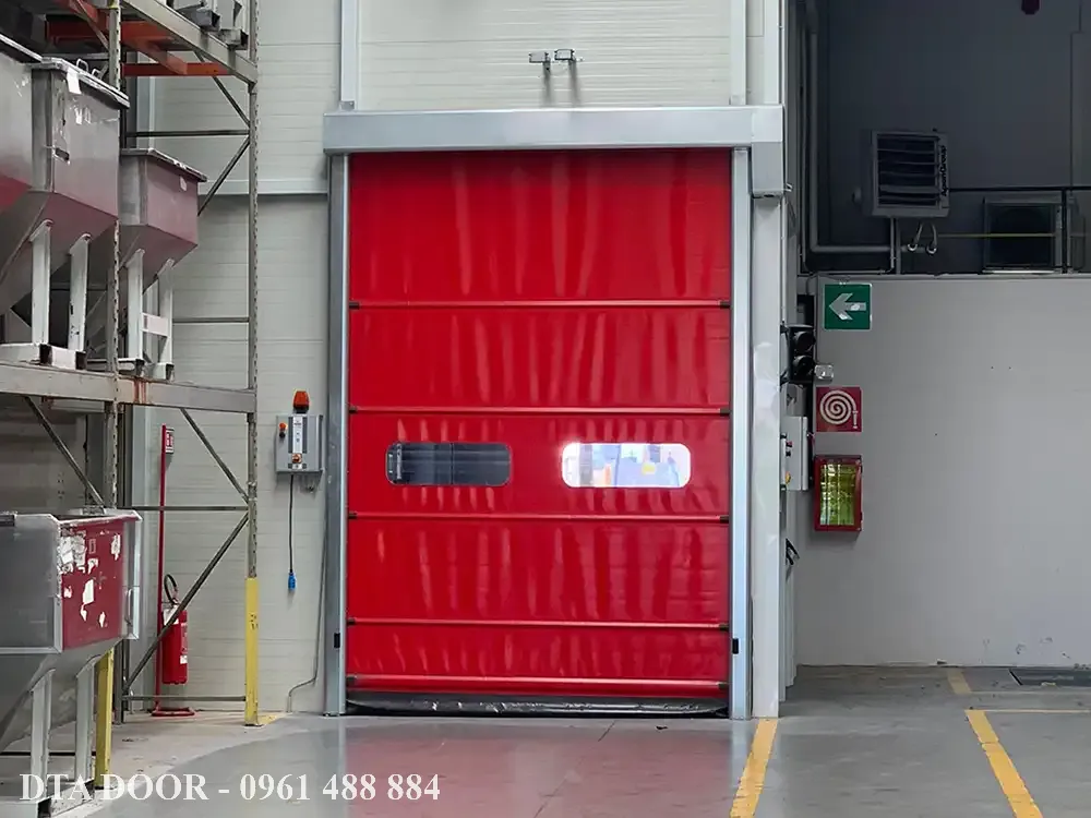 Cửa cuốn nhanh PVC chất lượng cao tại Đồng Nai cua cuon dta toc do cao 23