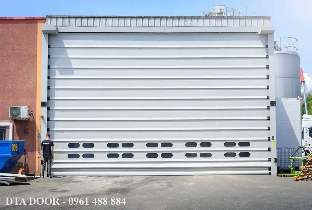 Cửa cuốn nhanh PVC chất lượng cao tại Đồng Nai cua cuon dta toc do cao 9